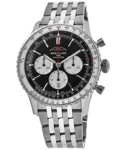 Pre-owned Breitling Navitimer B01 Chronograph 43 Automatic Men's Watch Ab0138211b1a1