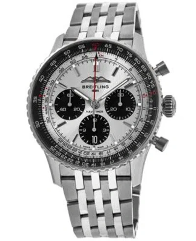 Pre-owned Breitling Navitimer B01 Chronograph 43 Automatic Men's Watch Ab0138241g1a1