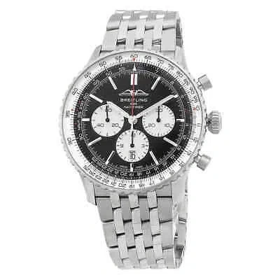 Pre-owned Breitling Navitimer Chronograph Automatic Chronometer Mens Watch Ab0137211b1a1
