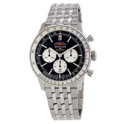 Pre-owned Breitling Navitimer Chronograph Automatic Chronometer Mens Watch Ab0137211b1a1