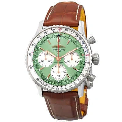 Pre-owned Breitling Navitimer Chronograph Automatic Chronometer Mens Watch Ab0139211l1p1