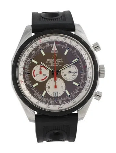 Pre-owned Breitling Navitimer Chrono-matic Watch In Multi