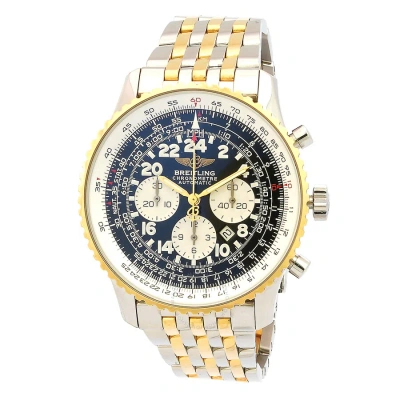Breitling Navitimer Cosmonaute Chronograph Automatic Black Dial Men's Watch D2232212/b567.423d In Metallic