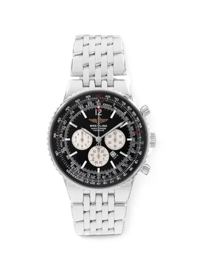 Pre-owned Breitling Navitimer Heritage 43mm Watch In Black
