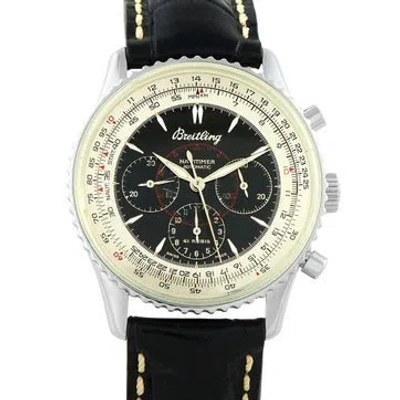 Pre-owned Breitling Navitimer Montbrillant Watch In Multi