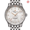 BREITLING BREITLING NAVITIMER QUARTZ DIAMOND WHITE MOTHER OF PEARL DIAL LADIES WATCH A77320E61A2A1