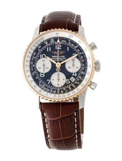 Pre-owned Breitling Navitimer Watch In Multi