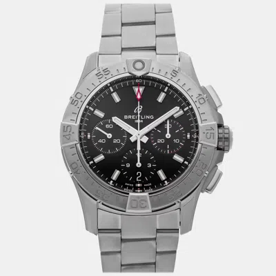 Pre-owned Breitling Avenger B01 Chronograph Ab0146101b1a1 In Black