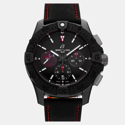 Pre-owned Breitling Avenger B01 Chronograph Dust Devils Sb01473a1b1x1 In Black
