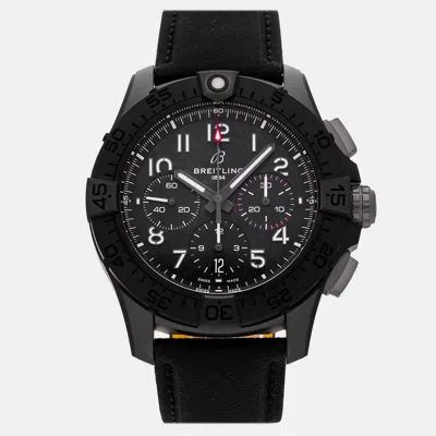 Pre-owned Breitling Avenger B01 Chronograph Night Mission Sb0147101b1x1 In Black