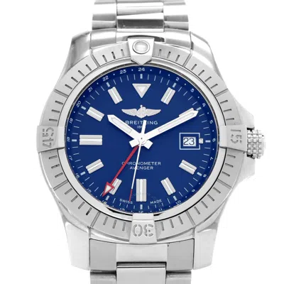 Breitling Avenger Gmt Automatic Chronometer Blue Dial Men's Watch A32395