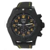 BREITLING PRE-OWNED BREITLING AVENGER HURRICANE CHRONOGRAPH AUTOMATIC CHRONOMETER BLACK DIAL MEN'S WATCH 12H X