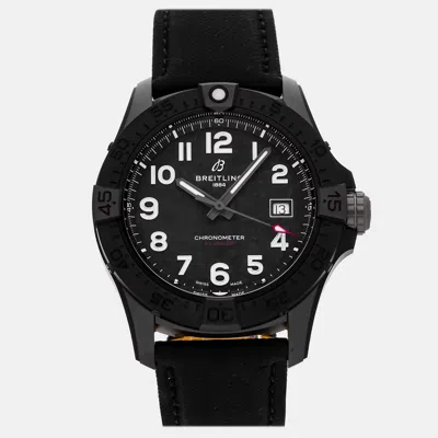 Pre-owned Breitling Avenger Night Mission S17328101b1x1 In Black