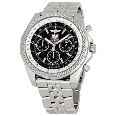 Breitling Bentley Chronograph Automatic Black Dial Men's Watch A4436212-b859ss In Metallic