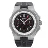 BREITLING PRE-OWNED BREITLING BENTLEY GMT CHRONOGRAPH GMT AUTOMATIC CHRONOMETER BLACK DIAL MEN'S WATCH EB04333