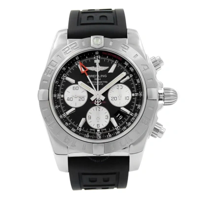 Breitling Chronomat Chronograph Gmt Automatic Chronometer Black Dial Men's Watch