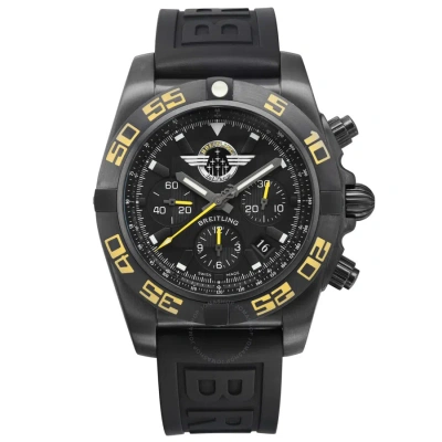 Breitling Chronomat Jet Team Chronograph Automatic Chronometer Black Dial Men's