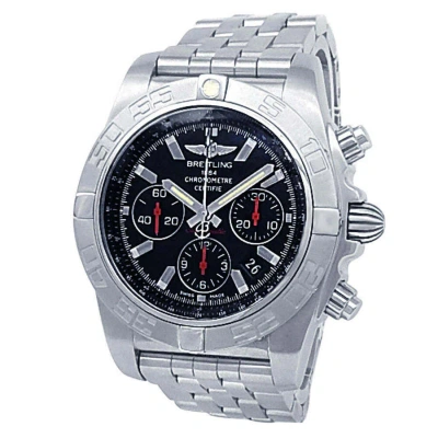 Breitling Chronomat 01 Chronograph Automatic Chronometer Black Dial Men's Watch Ab0111
