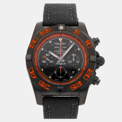Pre-owned Breitling Chronomat 44 Raven Mb0111c2/bd07 44 Mm In Black