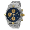 BREITLING PRE-OWNED BREITLING CHRONOMAT CHRONOGRAPH AUTOMATIC CHRONOMETER BLUE DIAL MEN'S WATCH B13048