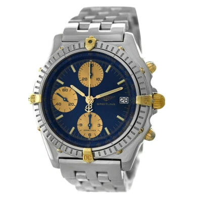 Breitling Chronomat Chronograph Automatic Chronometer Blue Dial Men's Watch B13048