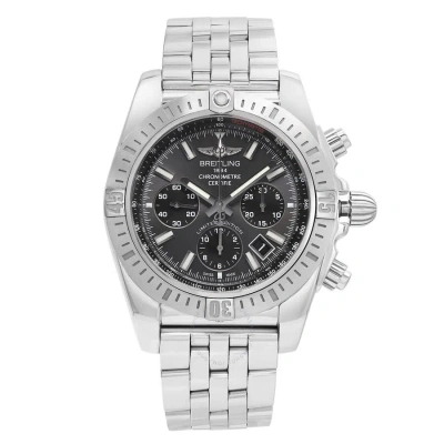 Breitling Chronomat Chronograph Automatic Chronometer Grey Dial Men's Watch Ab01151a/f577- In Black