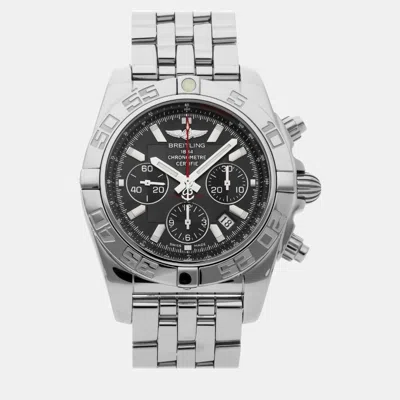 Pre-owned Breitling Chronomat Watch 44 Mm In Grey