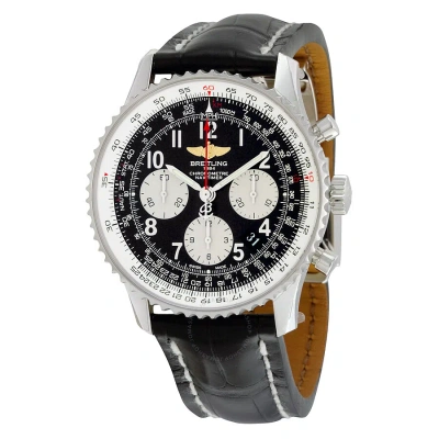 Breitling Navitimer 01 Chronograph Automatic Black Dial Men's Watch Ab012012-bb02-744p-a20