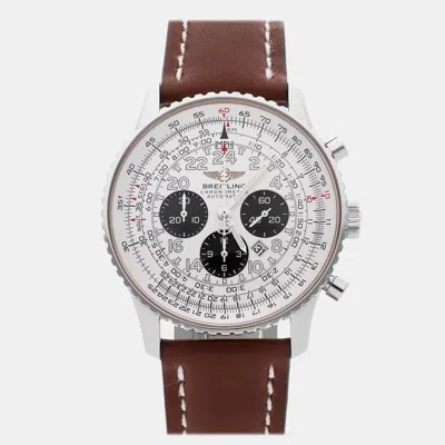Pre-owned Breitling Navitimer Cosmonaute A2232212/g517 Automatic Silver Stainless Steel Men's Wristw