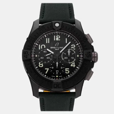 Pre-owned Breitling Super Avenger B01 Chronograph Night Mission Sb0148101b1x1 In Black