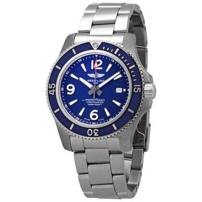 Breitling Superocean 44 Automatic Chronometer Blue Dial Men's Watch A17367d81c1a1