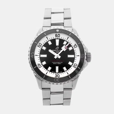 Pre-owned Breitling Superocean A17375211b1a1 In Black