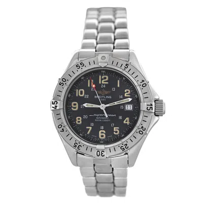 Breitling Superocean Automatic Chronometer Black Dial Men's Watch A17040