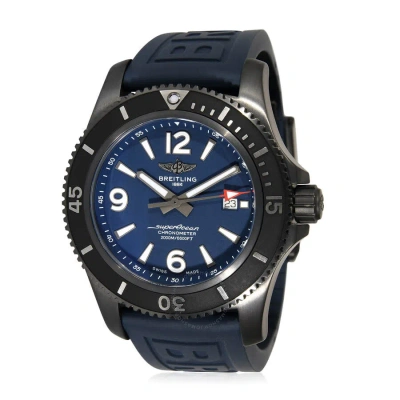 Breitling Superocean Automatic Chronometer Blue Dial Men's Watch M17368d71c1s2 In Black / Blue