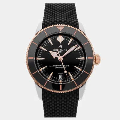 Pre-owned Breitling Superocean Heritage B31 Ub3111241b1s1 In Black