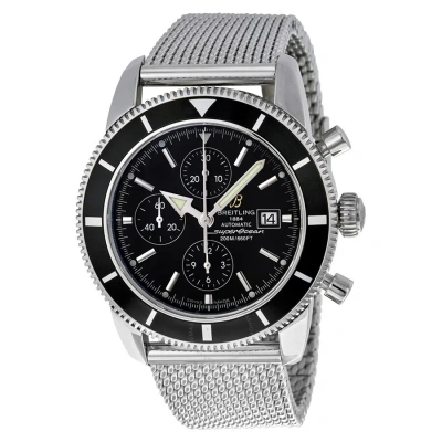 Breitling Superocean Heritage Chronographe 46 Chronograph Automatic Black Dial Men's Watch