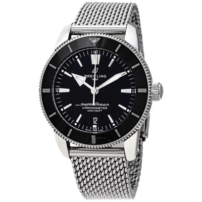 Breitling Superocean Heritage Ii Automatic Chronometer 44 Mm Black Dial Men's Watch Ab2030121b1a1