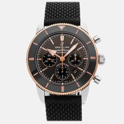 Pre-owned Breitling Superocean Heritage Men's Watch Automatic 44 Mm In Brown