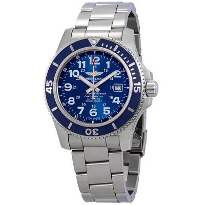 Breitling Superocean Ii Automatic Gun Blue Dial Men's Watch A17392d81c1a1 In Metallic