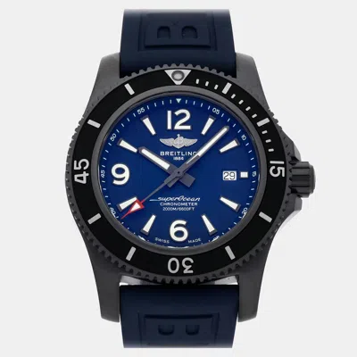 Pre-owned Breitling Superocean M17368d71c1s2 In Blue