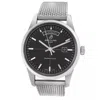 BREITLING PRE-OWNED BREITLING TRANSOCEAN AUTOMATIC CHRONOMETER BLACK DIAL MEN'S WATCH A45310