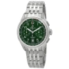BREITLING BREITLING PREMIER B01 CHRONOGRAPH 42 AUTOMATIC CHRONOMETER GREEN DIAL MEN'S WATCH AB0145371L1A1