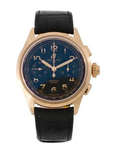 Pre-owned Breitling Premier B15 Duograph Watch In Multi