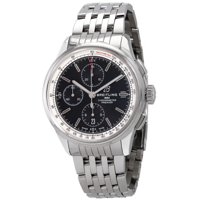 Breitling Premier Chronograph Automatic Chronometer Black Dial Men's Watch A13315351b1a1