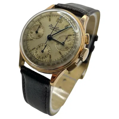 Pre-owned Breitling Premier Rose Gold In Red