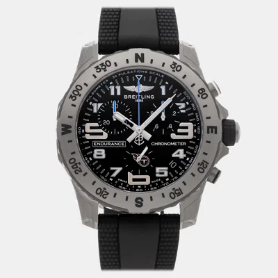 Pre-owned Breitling Professional Endurance Pro Nfl Tennessee Titans Edition E823106a1bps1 Quartz 44  In Black