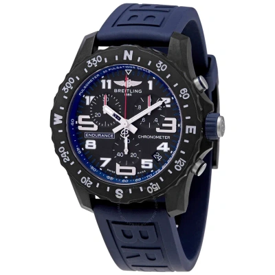 Breitling Professional Chronograph Quartz Chronometer Black Dial Men's Watch X82310d51b1s1 In Black / Blue