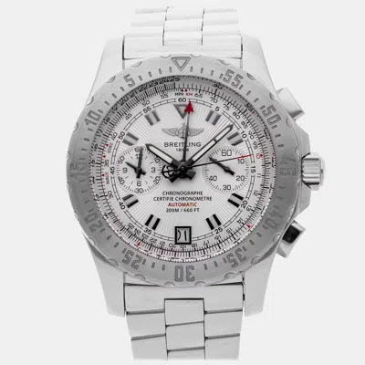 Pre-owned Breitling Silver Stainless Steel Professional A2736234/g615 Automatic Men's Wristwatch 43 Mm