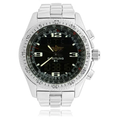 Pre-owned Breitling Stainless Steel B-1 44mm In Multi