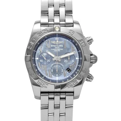 Pre-owned Breitling Stainless Steel Wristwatch () In Multi